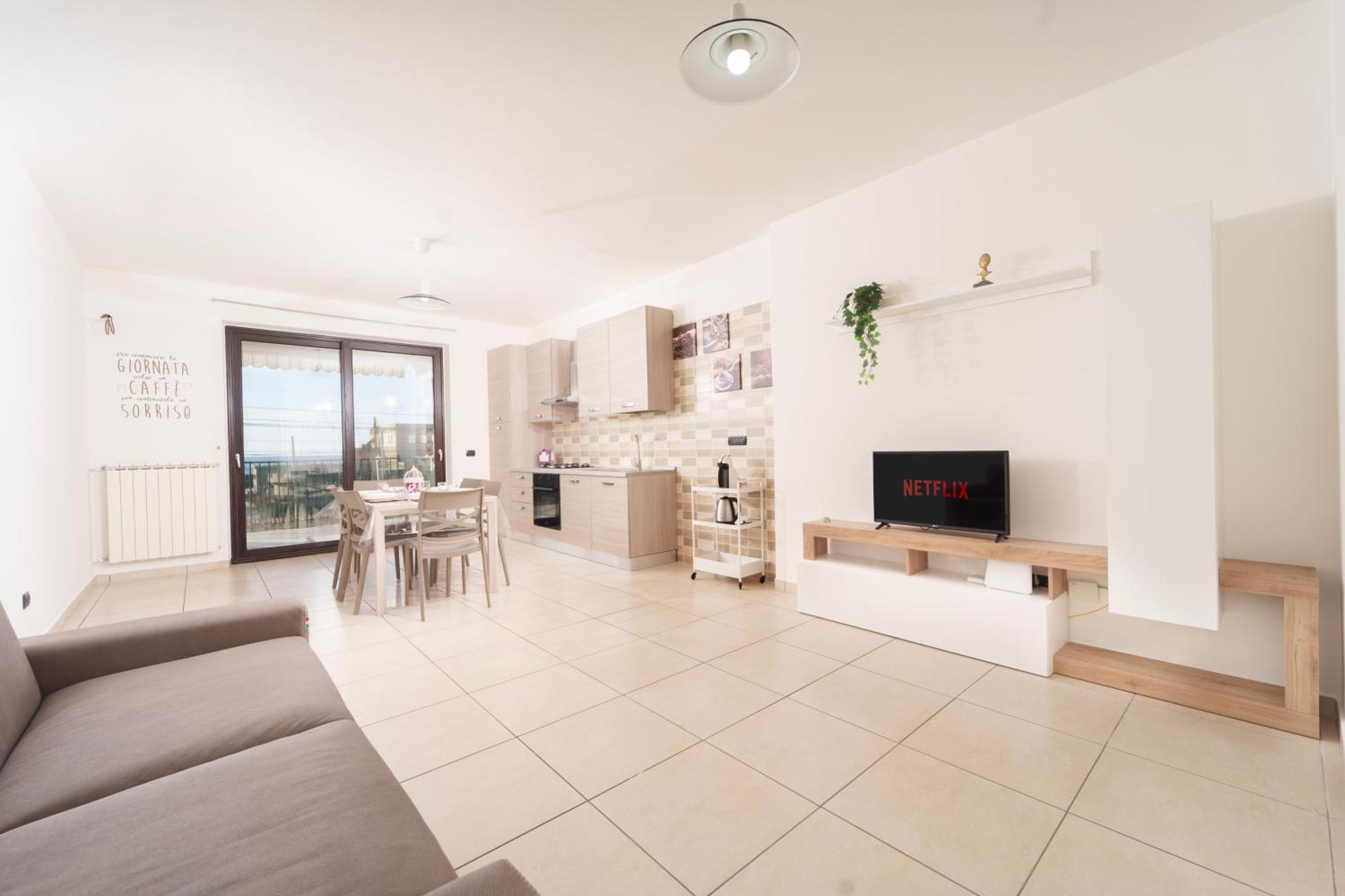 Oasi Con Vista Mare Con Parcheggio Gratuito Apartment Neapel